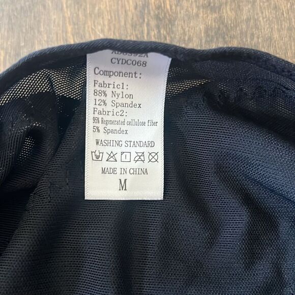 V-Neck Bodysuit Tummy Control Mesh Cross Slim Belly Body Shaper Waist Trainer - Picture 15 of 16